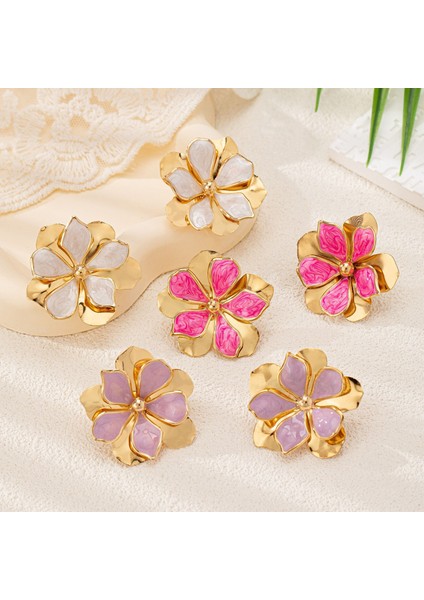 Kişiselleştirilmiş Moda Küpeler Kadın Avrupa ve Amerikan Kişiliği Tatlı ve Sevimli Trend Küpeler (Yurt Dışından) modelleri