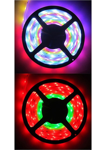 5m WS2812B LED Şerit 5V 9674 Piksel Led'ler IP20 Su Geçirmez 96LED (Yurt Dışından) fiyatları
