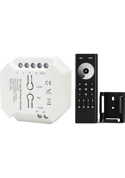 2.4g Rf Triac LED Kontrol Cihazı Akıllı Dimmer Uzaktan Kumanda 100V-240V B (Yurt Dışından)