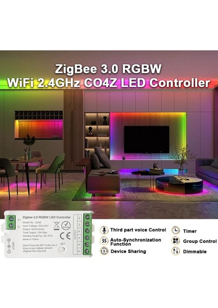 Zigbee 3.0 Wifi LED Kontrol Cihazı 2.4ghz Rgbw LED Şerit (Yurt Dışından) indirimleri