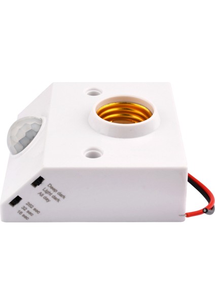 E27 LED Ampul Işık Tutucu Pır Insan Vücudu Kızılötesi Sensör Lamba Tutucu (Yurt Dışından) modelleri