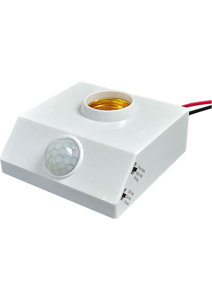 E27 LED Ampul Işık Tutucu Pır Insan Vücudu Kızılötesi Sensör Lamba Tutucu (Yurt Dışından) indirimleri