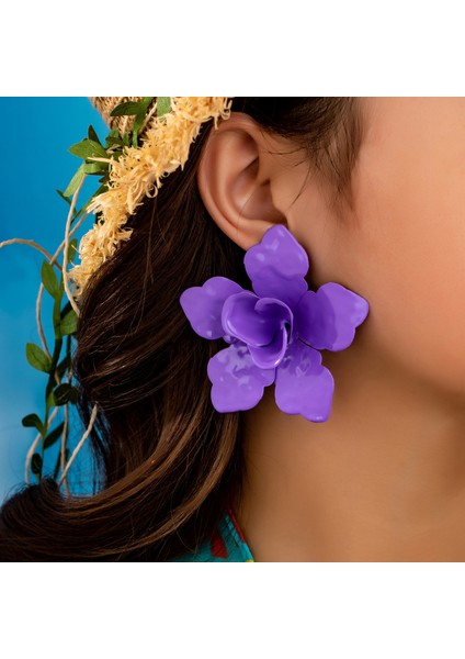 Kişiselleştirilmiş Moda Küpeler Kadın Avrupa ve Amerikan Kişiliği Tatlı ve Sevimli Trend Küpeler (Yurt Dışından) fiyatları