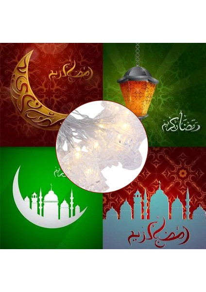 USB Sabit Işık 6 Metre 40 Lamba Arap Bayramı Saray Işıkları Dekor B (Yurt Dışından) fiyatları