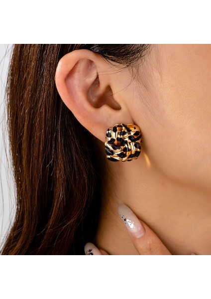 Kişiselleştirilmiş Moda Küpeler Kadın Avrupa ve Amerikan Kişiliği Tatlı ve Sevimli Trend Küpeler (Yurt Dışından) modelleri