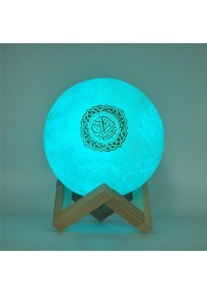 Yatak Odası Için App Uzaktan Kumandalı Müslüman Gece Lambası 3D Dokunmatik Ay (Yurt Dışından) fırsatları
