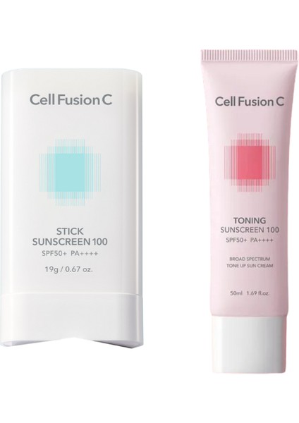 Toning Tone Up Güneş Kremi ve Aquatica Stick Güneş Kremi Set