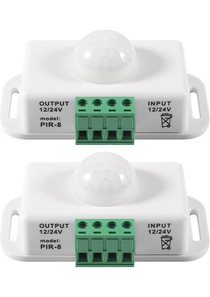Dc 12V24V 8A Vücut Kızılötesi Pır Hareket Sensörü Anahtarı LED Işık (Yurt Dışından)