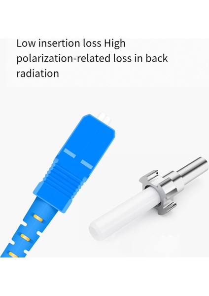 10 Adettakım Ftth Sc Upc 1x2 Plc Tek Modlu Fiber Optik Ayırıcı (Yurt Dışından)