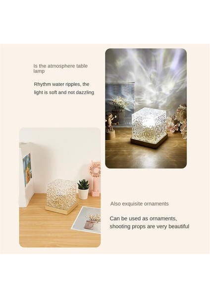 Kuzey Işıkları Lambası Yatak Odası Için Su Dalgası Efektli Işıklar-C (Yurt Dışından) indirimleri