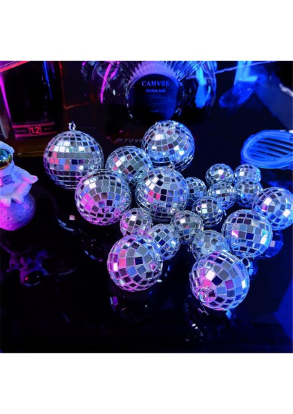 24 Adet Aynalı Disko Topu Askısı Cam Disko Topu Dekoru (Yurt Dışından) fırsatları