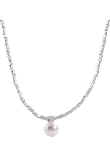 Gümüş Inci Kolye (Yurt Dışından)