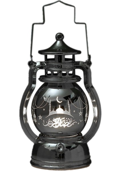 Ramazan LED Fener Işığı Bayram Dekorasyonu Ev Islami Müslüman D (Yurt Dışından)