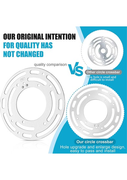 Yükseltilmiş 4'lü Paket Evrensel Lamba Montaj Braketleri (Yurt Dışından) fiyatları