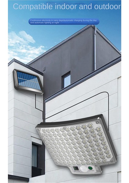 LED Güneş Enerjili Işık Açık Bahçe Dekorasyonu Güneş Enerjili 104COB Işık (Yurt Dışından) modelleri