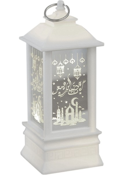 Eid Mubarak Fener Süsleri Ramazan Fener Gece Lambası Aydınlatması G (Yurt Dışından)