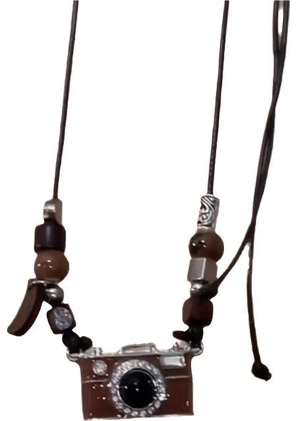 Kahverengi Kamera Kolyesi Ayarlanabilir (Yurt Dışından)