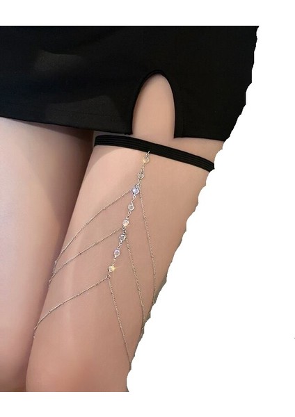 Üç Katlı Püskül Bacak Zinciri Yaz Yeni Moda Aksesuarlar Sıcak Kız Çok Yönlü Vücut Zinciri (Yurt Dışından) fiyatları