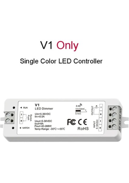 Rf Mini Stil LED Dimmer Kiti Iç Aydınlatma 12V 24V 1ch (Yurt Dışından) fiyatları