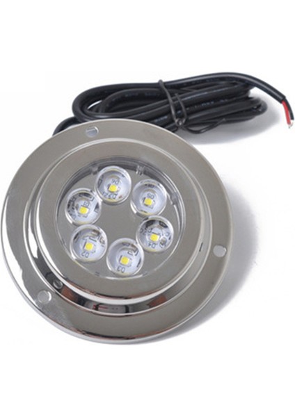 DC10-30V 15W LED Rıhtım Güvertesi Yat Sualtı Lambası TP019019 Beyaz Lamba (Yurt Dışından) fırsatları