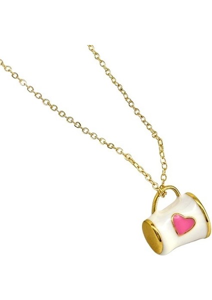 Renkli Sevimli Fincan Kolye Ucu (Yurt Dışından) modelleri