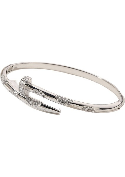 Kişiselleştirilmiş Popüler Tırnak Bileziği Üst Düzey Tasarım Bayan Bileziği (Yurt Dışından)