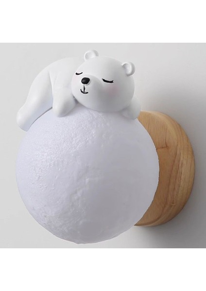 Kısılabilir Kablolu Modern LED Duvar Lambası Duvara Monte Lamba Beyaz B (Yurt Dışından) modelleri