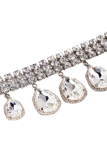 Yapay Elmas Kolye Mizaç Yüksek Dereceli Su Damlası Şekli Kolye Kadınlar Için Klasik Kolye Aksesuarları (Yurt Dışından) fiyatları