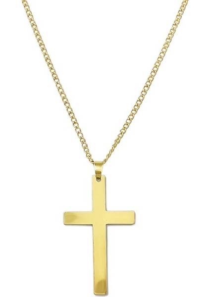 Yaz Kişiselleştirilmiş Haç Kolye Incil Dini Inanan Mücevher Trend Marka Erkek Kolye (Yurt Dışından)