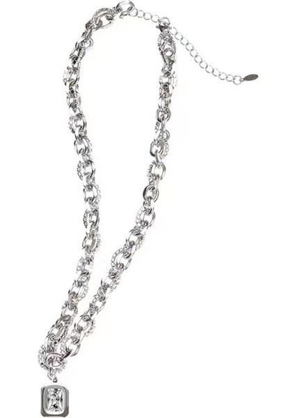 Soğuk Stil Değerli Taş Erkek Kolye Niş Tasarım Hip Hop Köprücük Kemiği Kolye (Yurt Dışından) fırsatları