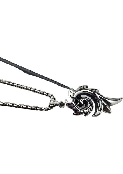 Phoenix Flame Titanyum Çelik Erkek Kolye Erkek Kare Inci Paslanmaz Çelik Kolye (Yurt Dışından) fiyatları