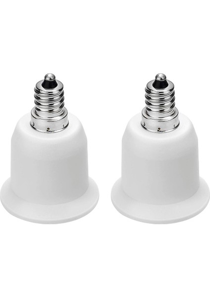 E12'DEN E26'YA Adaptör E12 Işık Soketi Orta Taban E26 E27 Dönüştürücü (Yurt Dışından) fiyatları