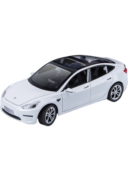 1:24 Kapı Açma, Ses ve Işıklı Büyük Alaşım Araba Modeli Arazi Aracı, Geri Çekilebilir Çocuk Oyuncak Arabası (Yurt Dışından)