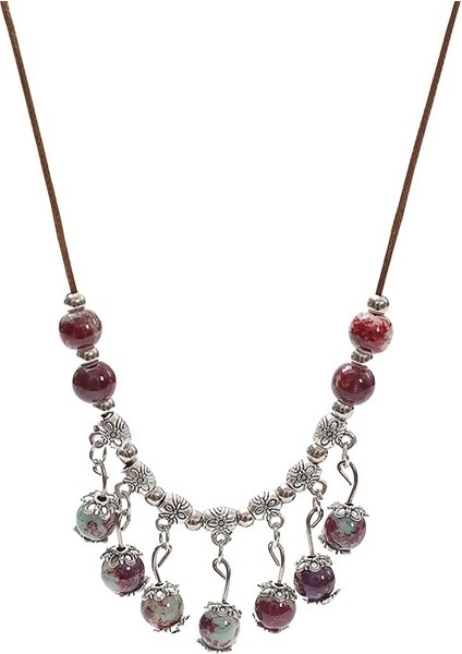 Seramik Kolye Kadın 7 (Yurt Dışından)