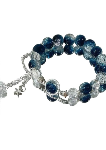 Akan Ay Galaksi Yıldız Nehir Askıda Boğulma Sıcak Bilezik Kadınlar Için Yıldız Tasarım Niş Beyazlatma Tatlı Kız Arkadaş Bilekliği (Yurt Dışından)