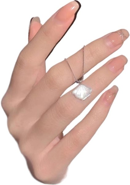 Kadınlar Için Bej Kolye, Üst Düzey, Niş, Sade ve Çok Yönlü, Kız Arkadaşa Sevgililer Günü Hediyesi (Yurt Dışından) modelleri