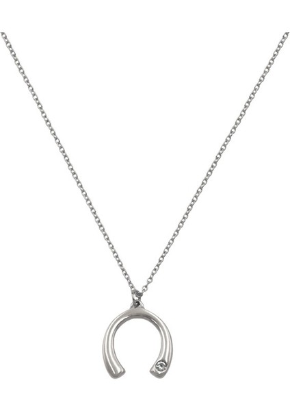 Paslanmaz Çelik Retro Tüm Uyumlu U Şeklinde Kolye Köprücük Kemiği Zinciri Takı Altın Kolye Solmaz Kızlar (Yurt Dışından)