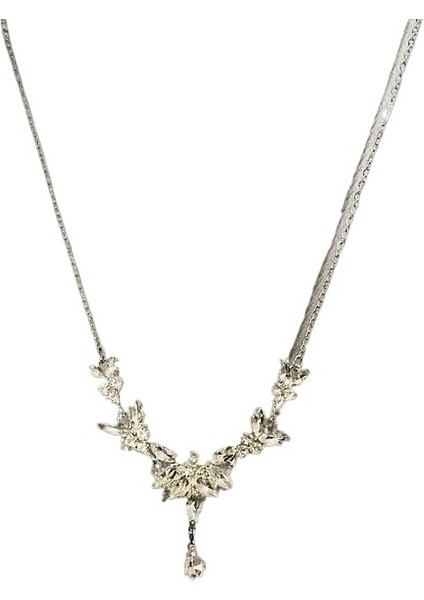 Buğday Kulak Su Damlası Çiçek Kolyesi (Yurt Dışından) modelleri