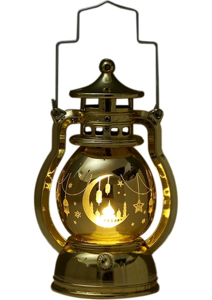 Ramazan LED Fener Işığı Bayram Dekorasyonu Ev Islami Müslüman B (Yurt Dışından)