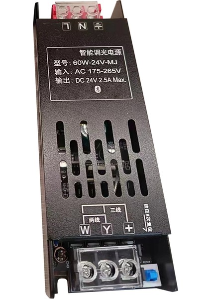 60W LED Şerit Kontrol Cihazı DC24V Aydınlatma Trafosu (Yurt Dışından)