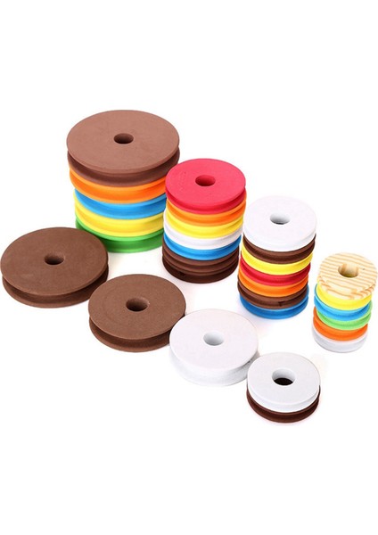 100 Adet Yuvarlak Makaralar Köpük Büyük Makara Balıkçılık Makarası Makara Balıkçılık 6.8cm (Yurt Dışından)