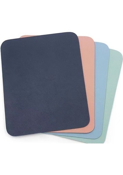 Deri Mouse Pad Kaymaz Mouse Pad Bilgisayar Masası Pedi Basit Mouse Pad (Yurt Dışından)
