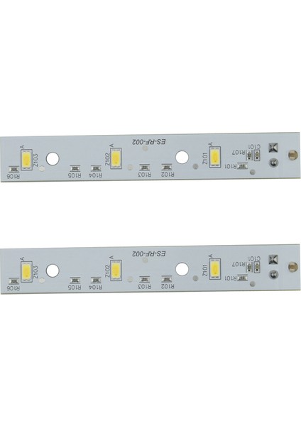 2 Adet WR55X26671 LED Işık Buzdolapları Için Uyumlu LED Işık (Yurt Dışından)