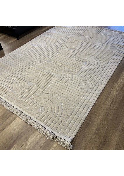 Design 1090 Bej Yumuşak Dokusuz Iskandinav Halı fiyatları