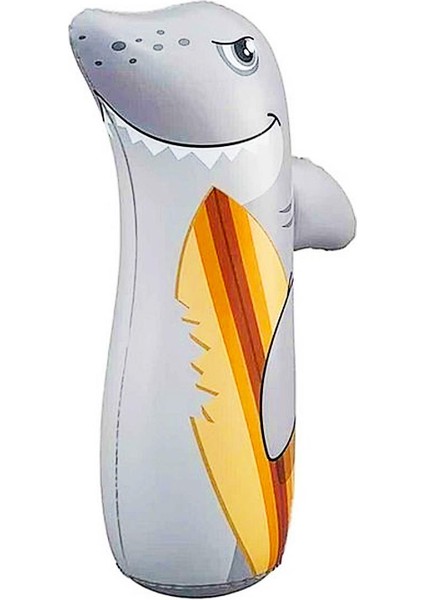 52152 Bop Bags Köpek Balığı Desenli Hacıyatmaz 89 cm Sulu Hacı Yatmaz