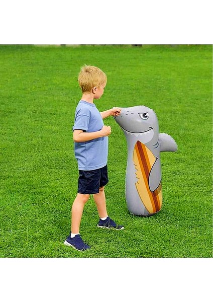 52152 Bop Bags Köpek Balığı Desenli Hacıyatmaz 89 cm Sulu Hacı Yatmaz fiyatları