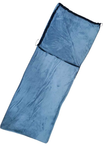 Yumuşak Peluş Polar Tek Kişilik Uyku Tulumu, Rahat ve Sıcak Kullanım Sağlar