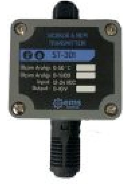 ST-341 ,24VDC 4..20MA Isı-Nem Sensör