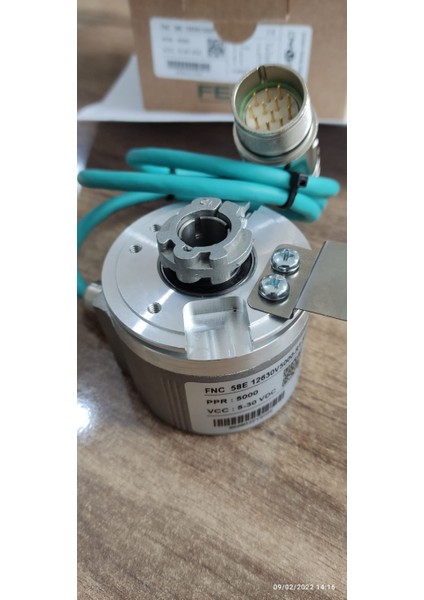 FNC58E-12630V5000-R1-M2312L ,58MM/12MM 5V..24VDC 6-HTL/5000-PALS Enkoder