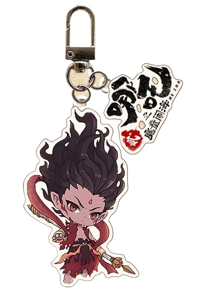 Nezha Karikatür Anahtarlık (Yurt Dışından)